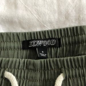 Elwood Pants - color: Military Green - size: small